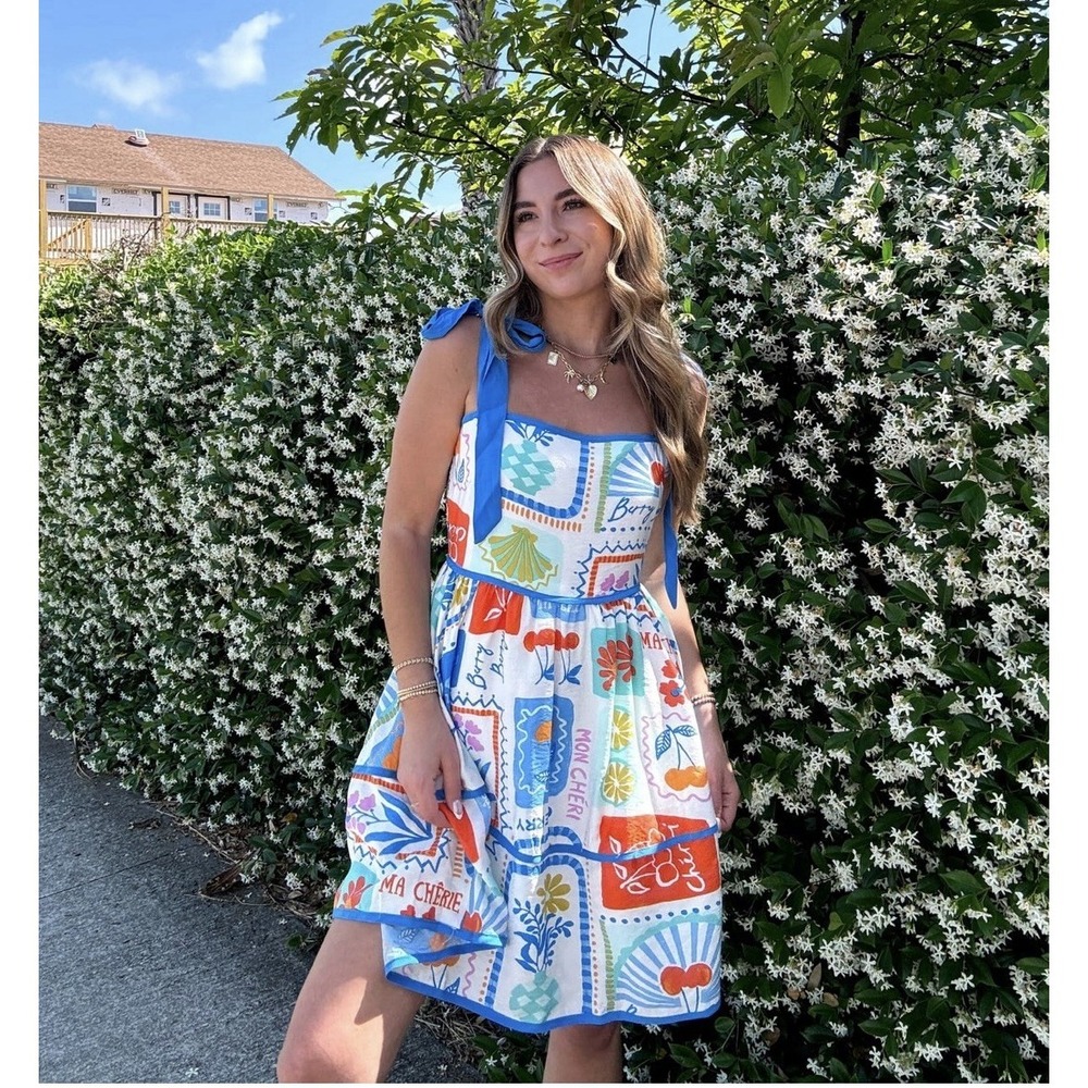 DAY + MOON Mon Cheri Mini Dress Size S NWT